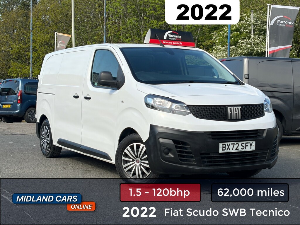 Fiat Scudo Panel Van 1.5 Turbo D Multijet Tecnico 2022 White