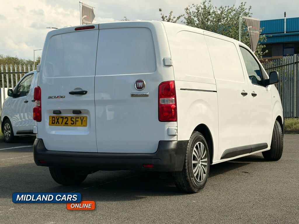 Fiat Scudo Panel Van 1.5 Turbo D Multijet Tecnico 2022 BX72SFY White #6