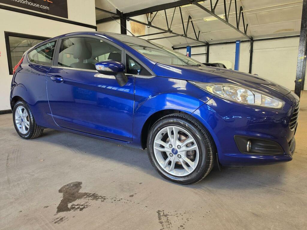 Ford Fiesta Hatchback 1.0T Ecoboost Zetec Euro 5 Ss 20 Blue