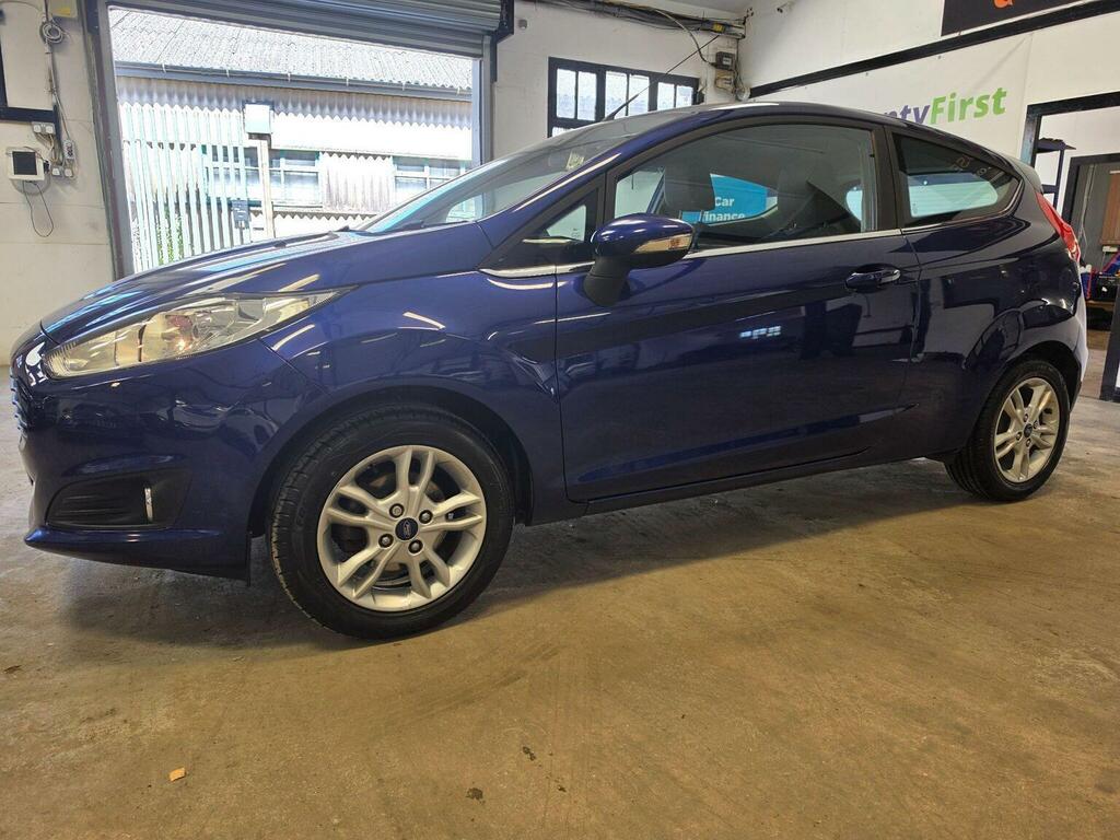 Ford Fiesta Hatchback 1.0T Ecoboost Zetec Euro 5 Ss 20 Blue #3