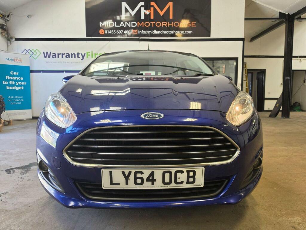 Ford Fiesta Hatchback 1.0T Ecoboost Zetec Euro 5 Ss 20 Blue #2