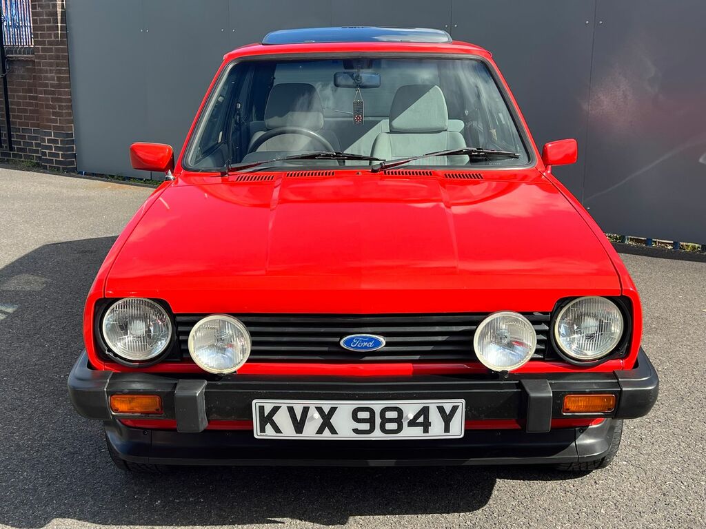 Ford Fiesta All Original 1983 Xr2 In Immaculate Condition - Pe KVX984Y Red #3