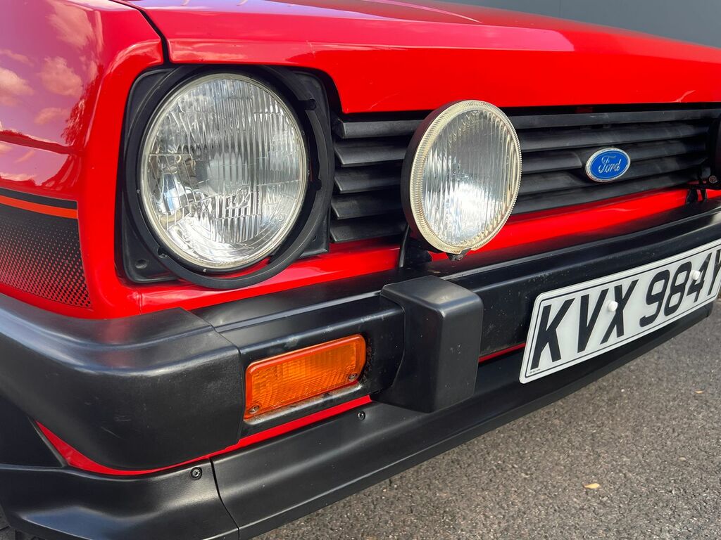 Ford Fiesta All Original 1983 Xr2 In Immaculate Condition - Pe KVX984Y Red #4