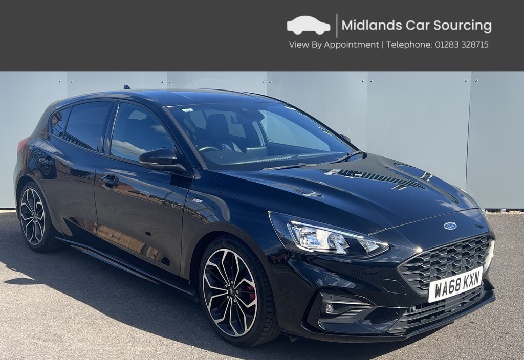 Ford Focus 1.5 Ecoblue St-line X Hatchback Eu WA68KXN Black