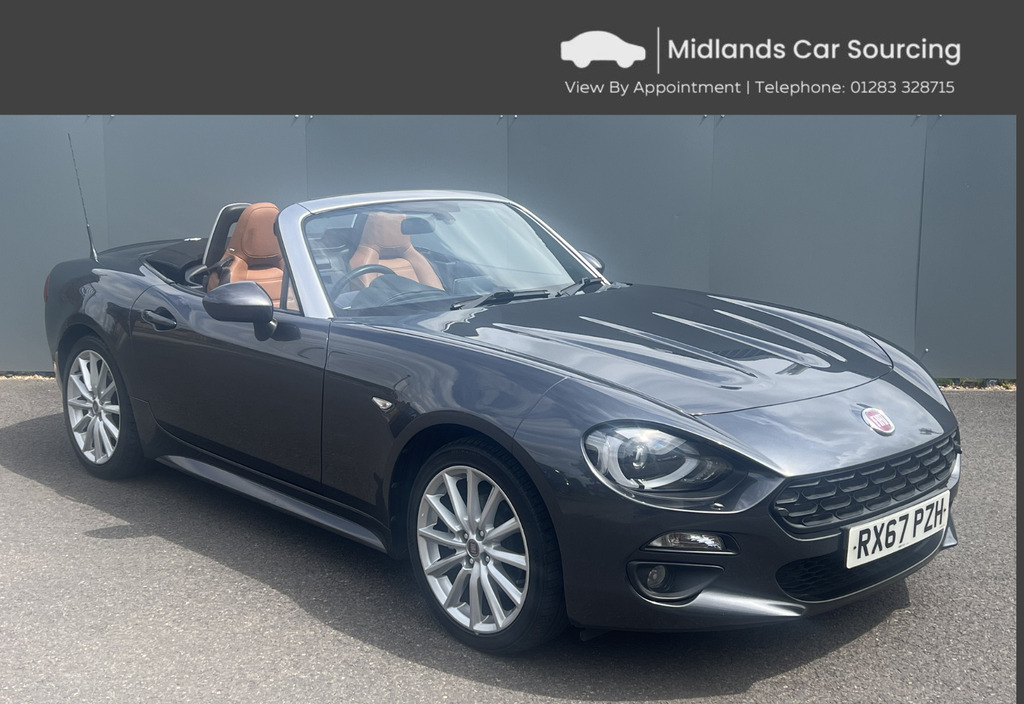 Fiat 124 Spider 1.4 Multiair Lusso Plus Convertible 2 Seat Eur Grey