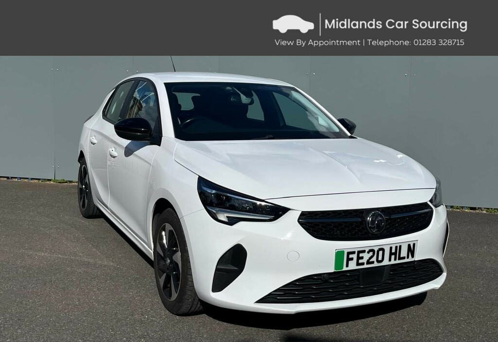 Vauxhall Corsa-e 50Kwh Se Nav Hatch 5 Seat Over 1 White
