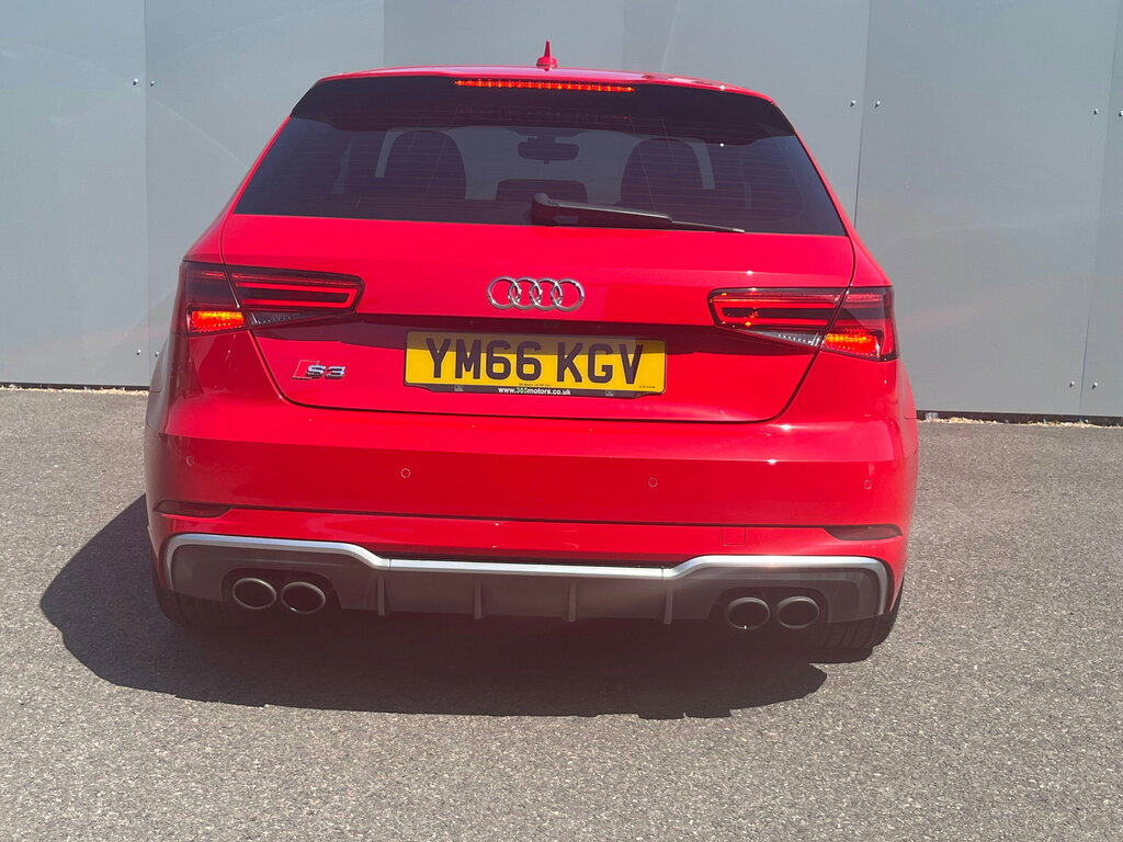 Audi S3 2.0 Tfsi Hatchback 5 Seat S Tronic Quattro Dsg Red #6