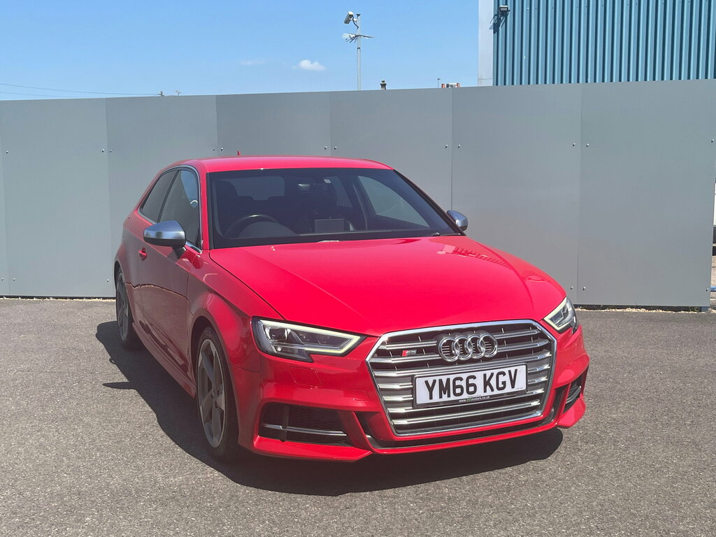 Audi S3 2.0 Tfsi Hatchback 5 Seat S Tronic Quattro Dsg Red