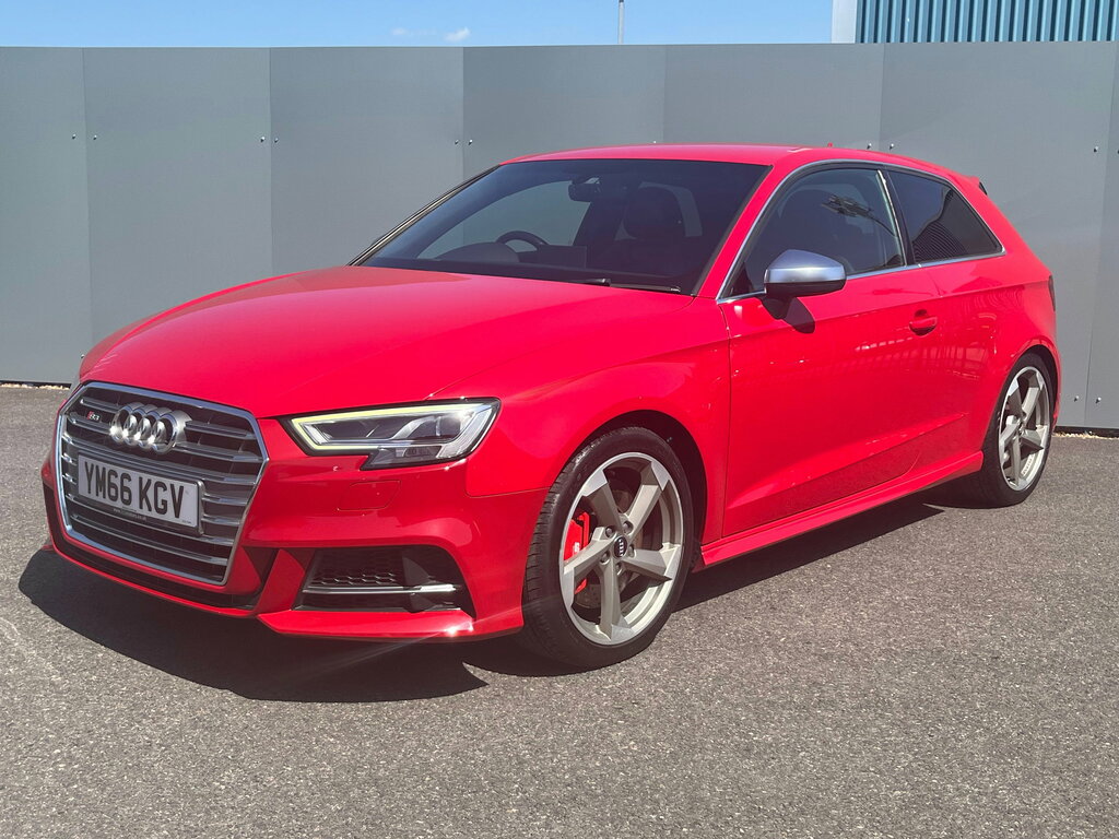 Audi S3 2.0 Tfsi Hatchback 5 Seat S Tronic Quattro Dsg Red #3