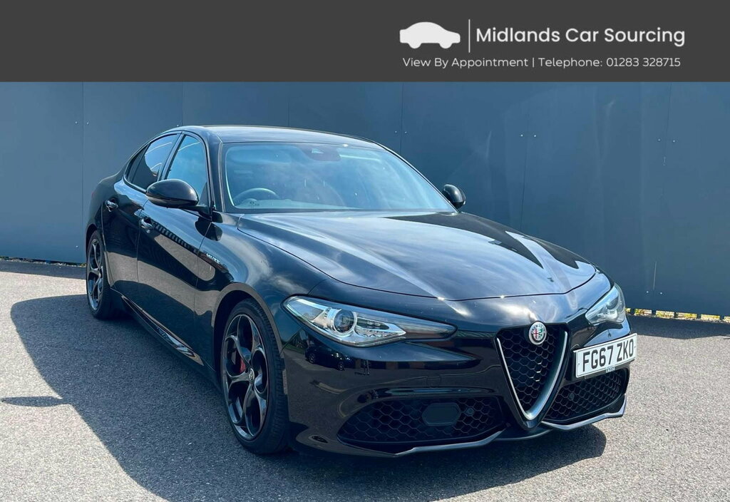 Alfa Romeo Giulia 2.0T Veloce Saloon Euro 6 Ss 2 Black