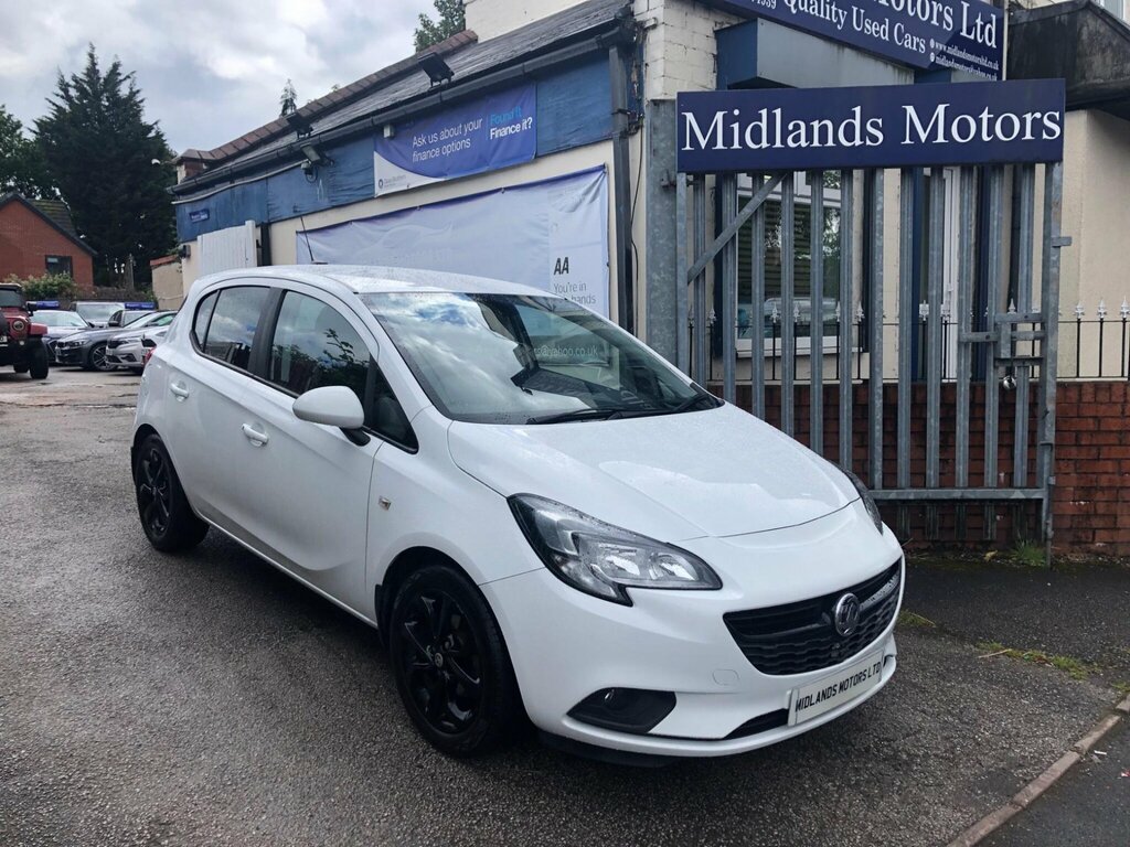 Vauxhall Corsa 1.4I Ecotec Griffin Euro 6 NJ19VCZ White