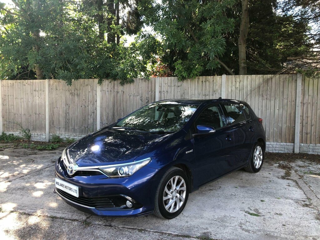 Toyota Auris 1.8 Vvt-h Icon Tech Cvt Euro 6 Ss Blue #4