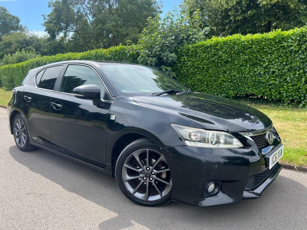 Lexus CT 200H 1.8 F Sport Cvt Black #22