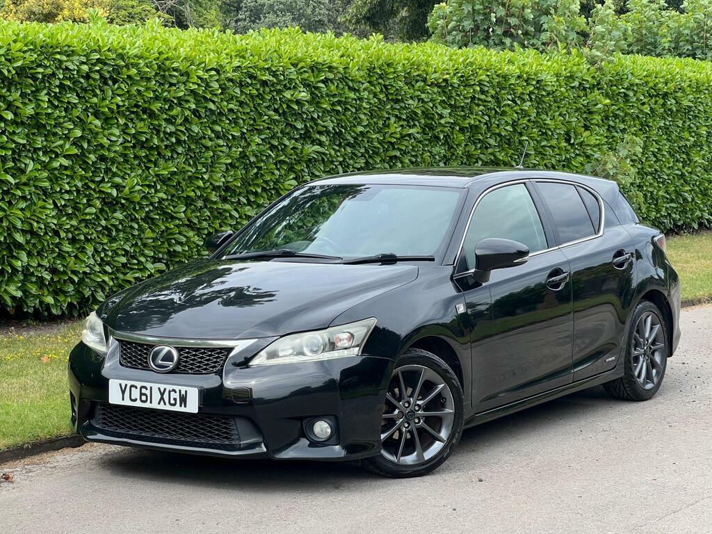 Lexus CT 200H 1.8 F Sport Cvt Black #23