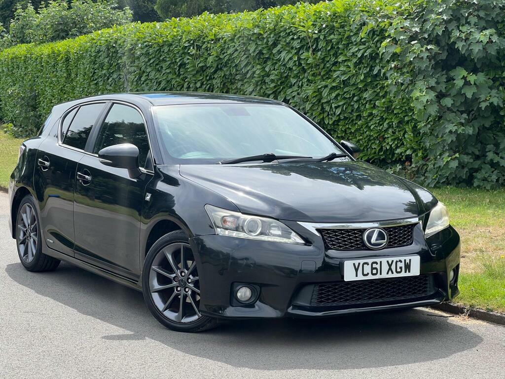 Lexus CT 200H 1.8 F Sport Cvt Black #25