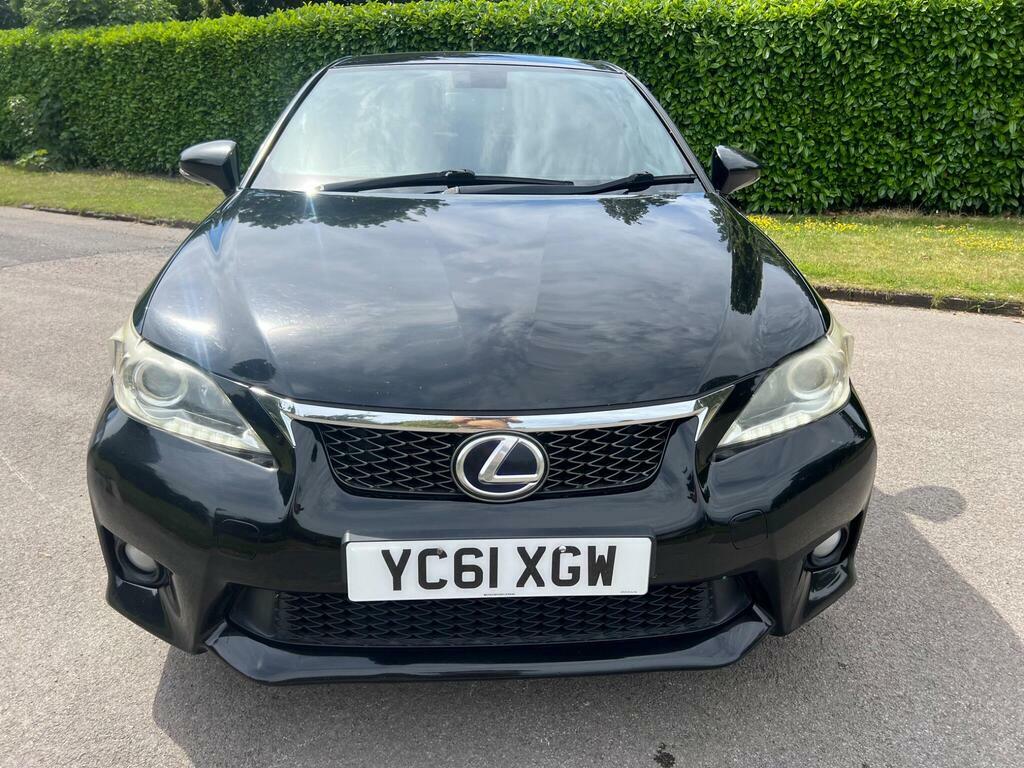 Lexus CT 200H 1.8 F Sport Cvt Black #26