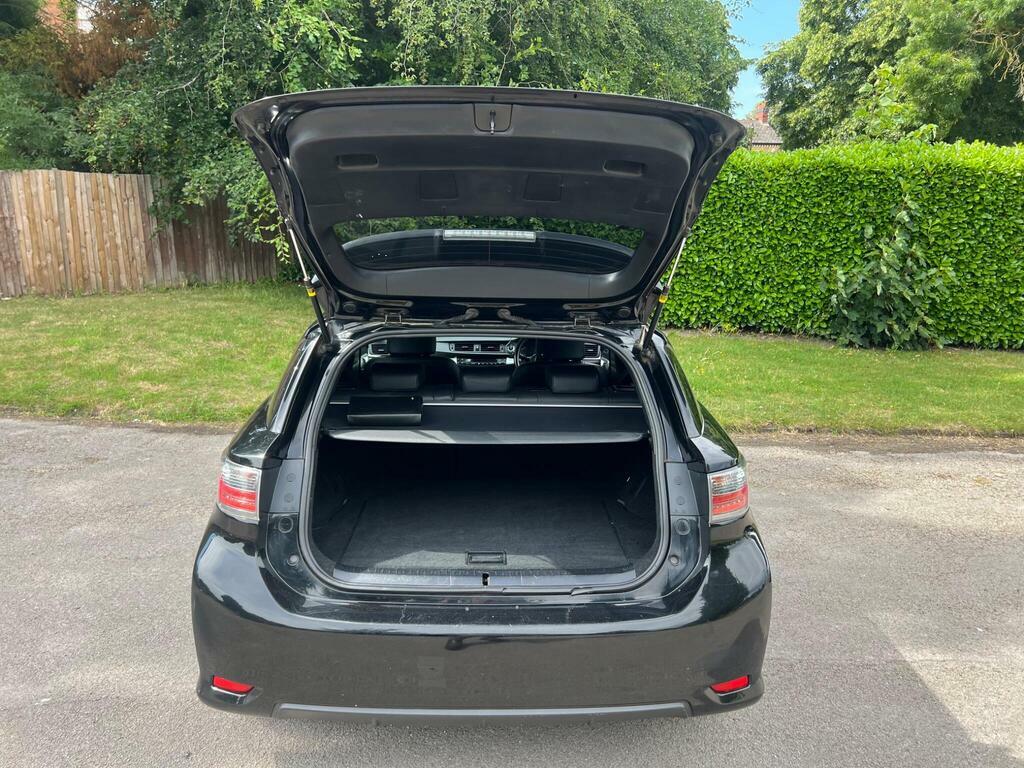 Lexus CT 200H 1.8 F Sport Cvt Black #9