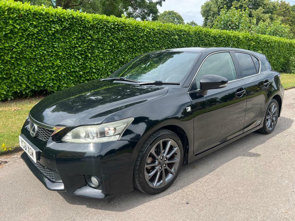 Lexus CT 200H 1.8 F Sport Cvt Black #24