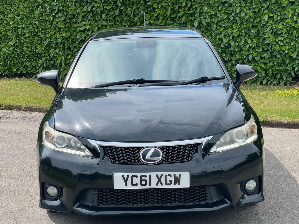 Lexus CT 200H 1.8 F Sport Cvt Black #8
