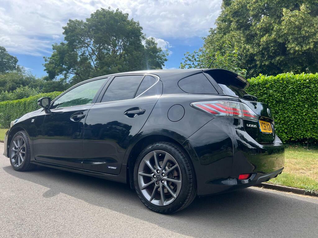 Lexus CT 1.8 200H F Sport Cvt Euro 5 S S Black #4