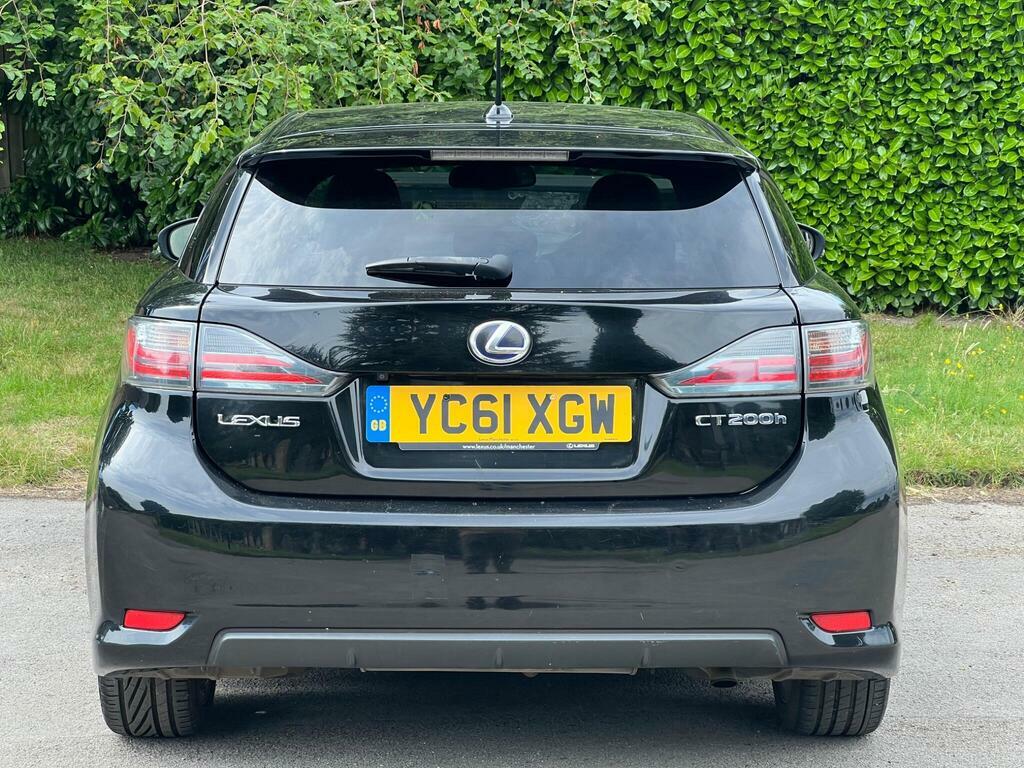 Lexus CT 200H 1.8 F Sport Cvt Black #10