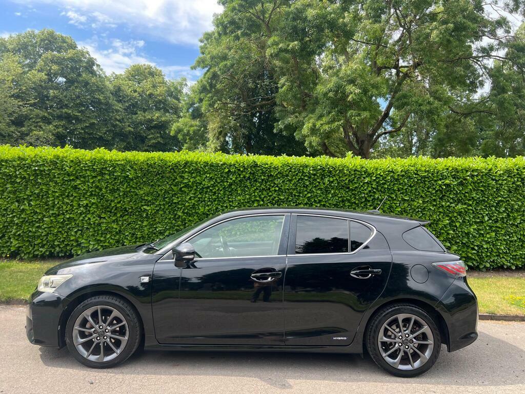 Lexus CT 200H 1.8 F Sport Cvt Black #28