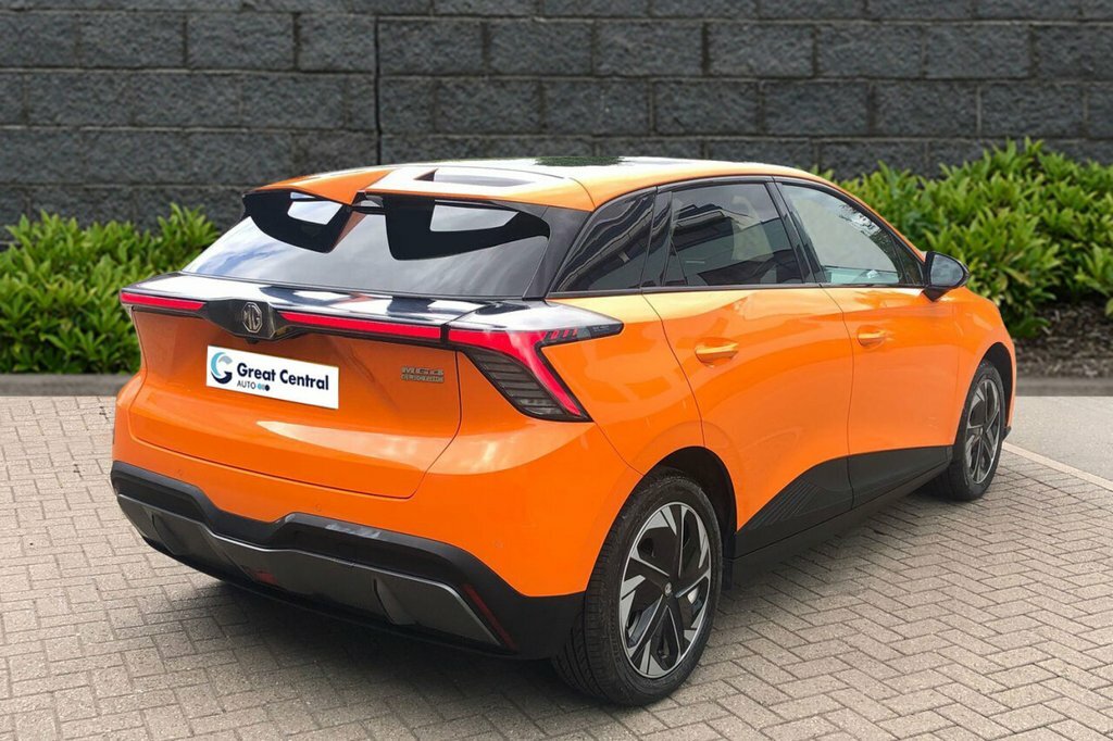 MG MG4 Hatchback CN73YXR Orange #5