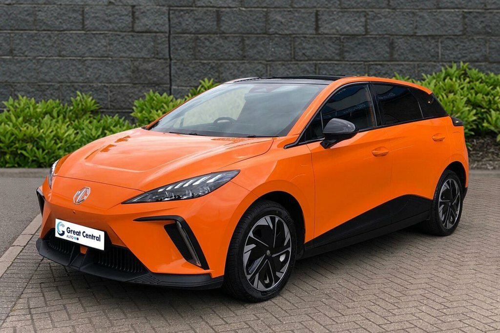 MG MG4 Hatchback CN73YXR Orange #2