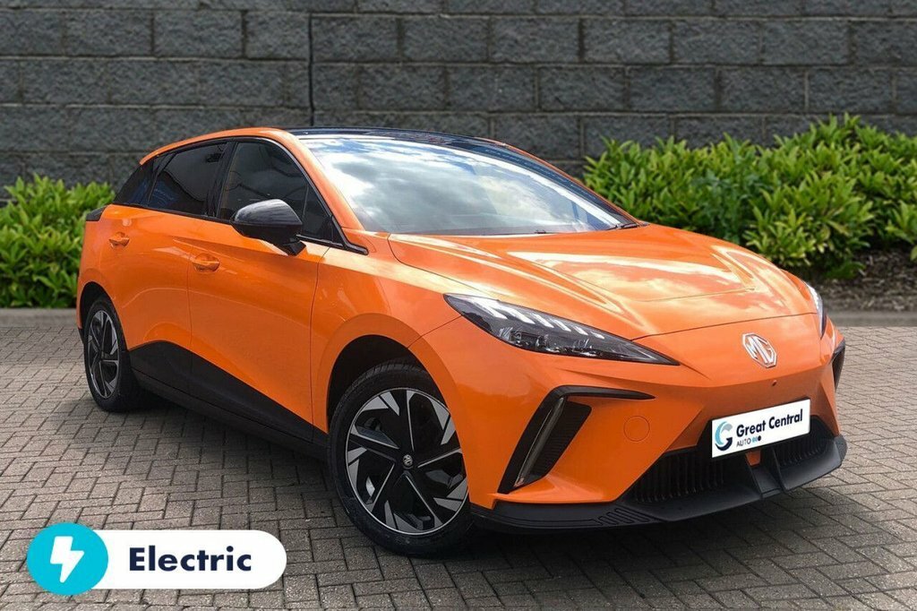 MG MG4 Hatchback Orange