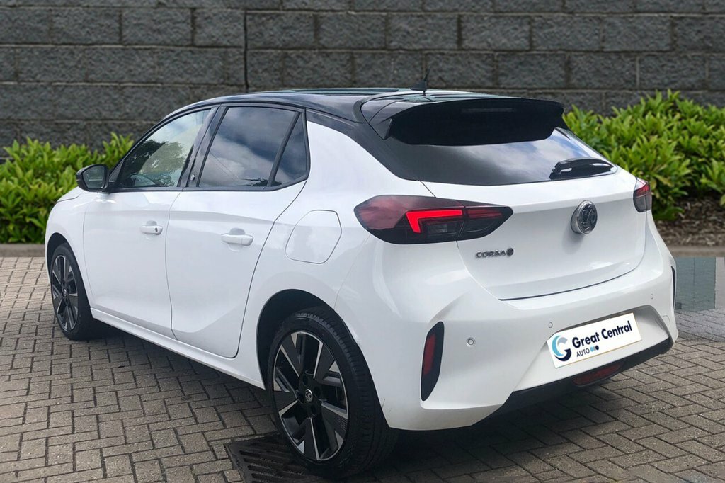 Vauxhall Corsa-e Hatchback KK23TUJ White #4