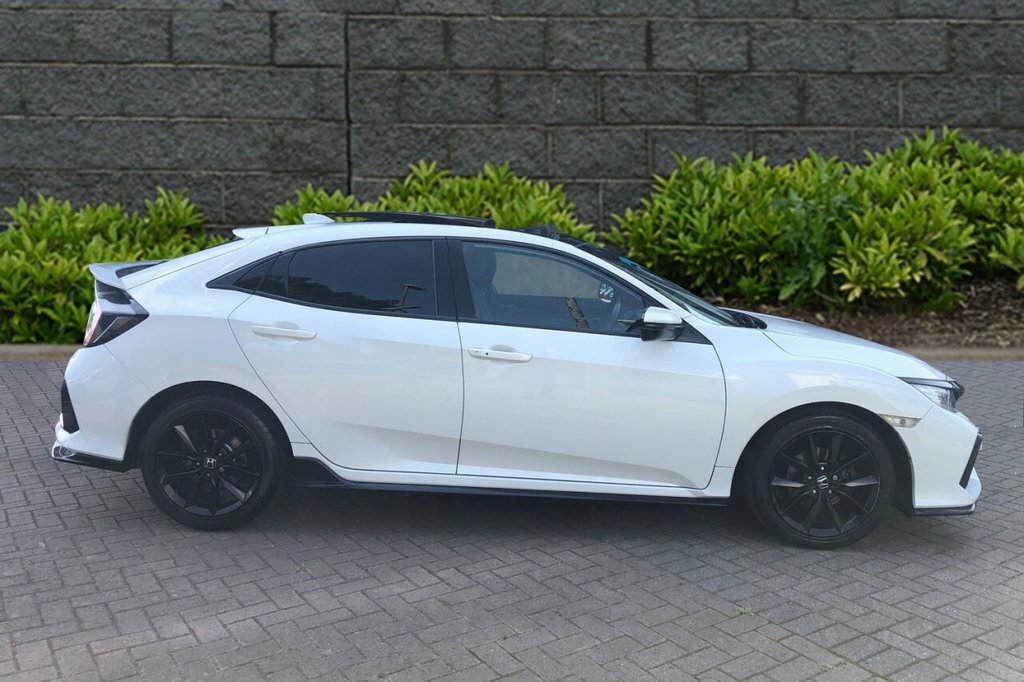 Honda Civic 1L Ex Sport Line White #3
