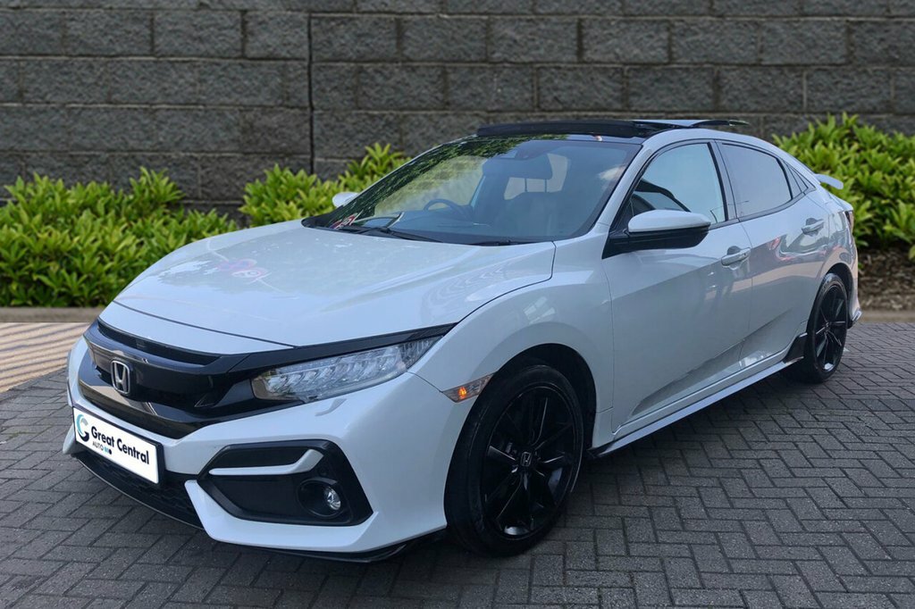 Honda Civic 1L Ex Sport Line White #2