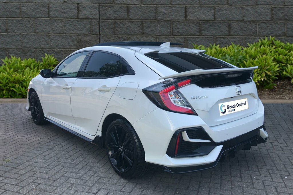 Honda Civic 1L Ex Sport Line White #4