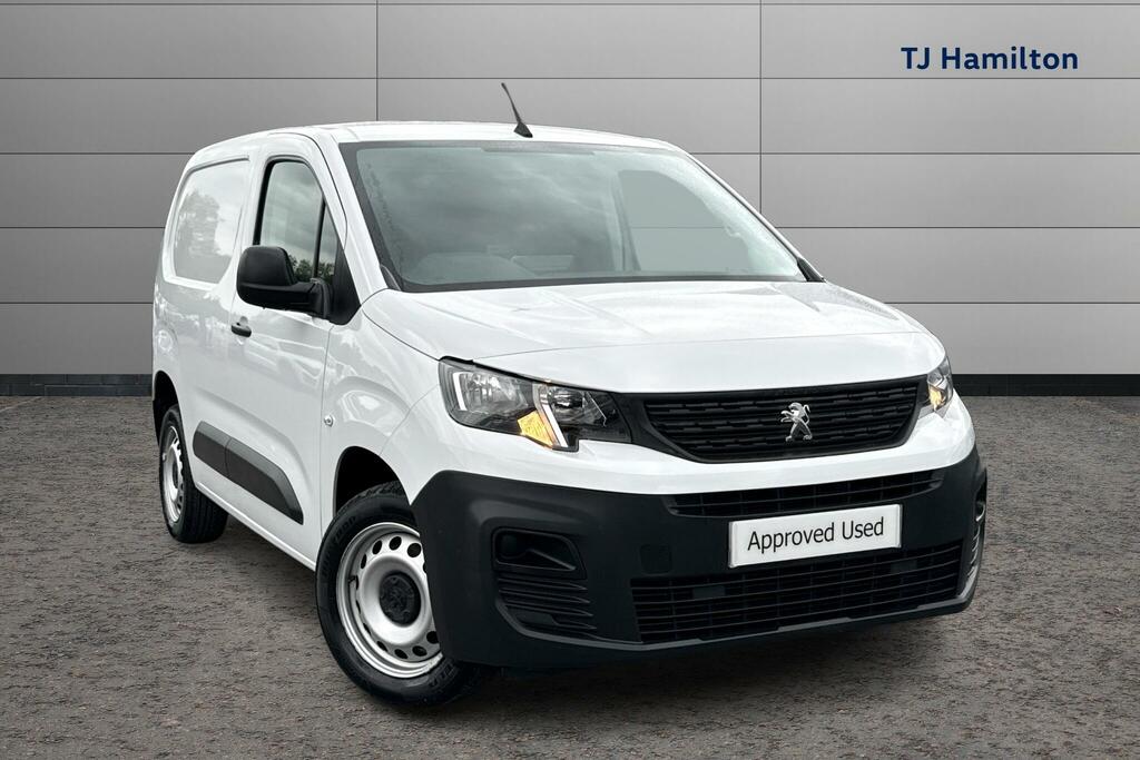 Peugeot Partner 1000 1.5 Bluehdi 100 Professional Premium Van White