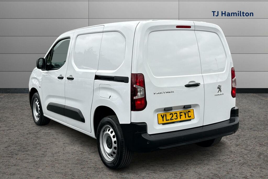 Peugeot Partner 1000 1.5 Bluehdi 100 Professional Premium Van White #3