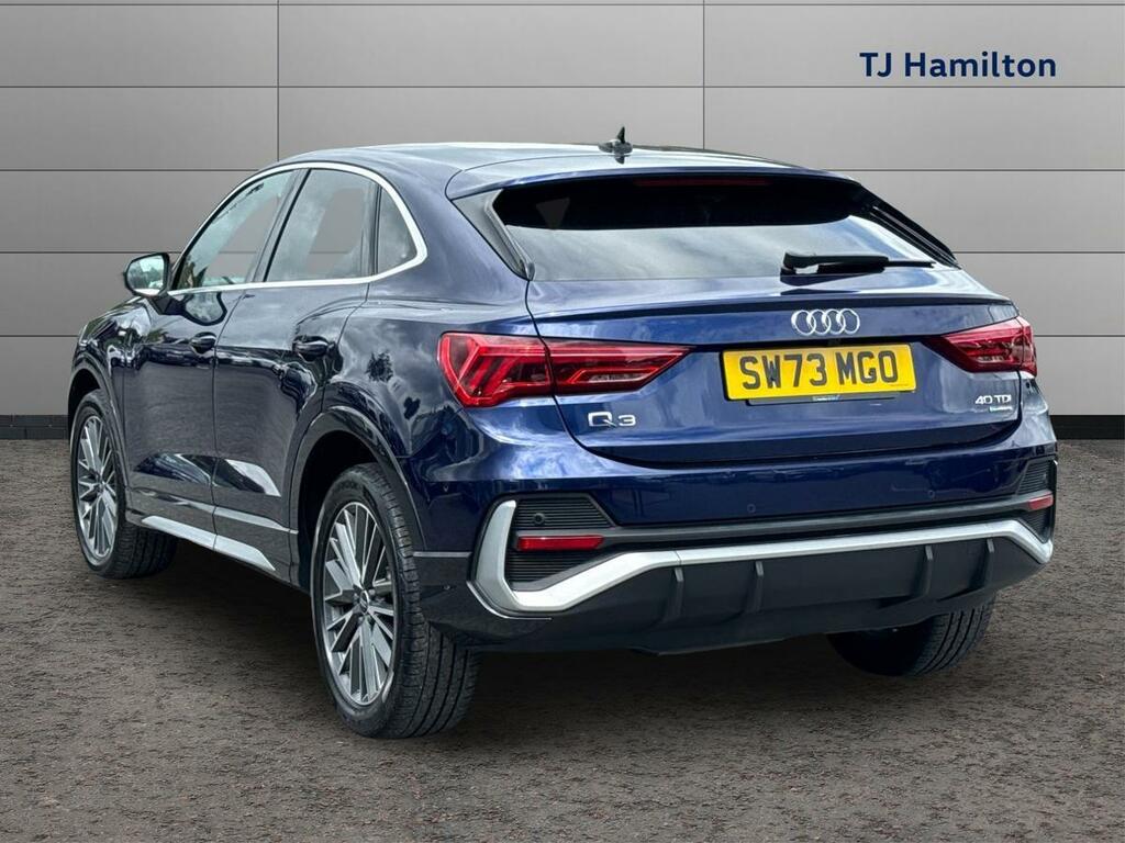 Audi Q3 40 Tdi 200 Quattro S Line S Tronic SW73MGO Blue #3