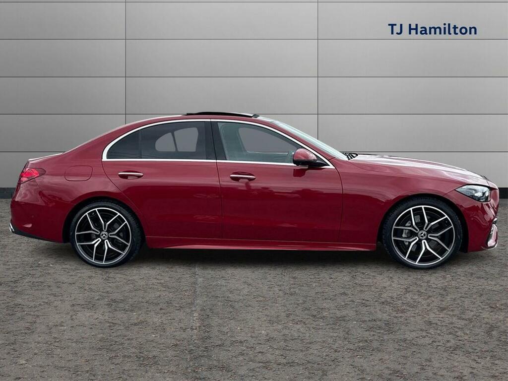 Mercedes-Benz C Class C300d Amg Line Premium Plus 9G-tronic Red #4