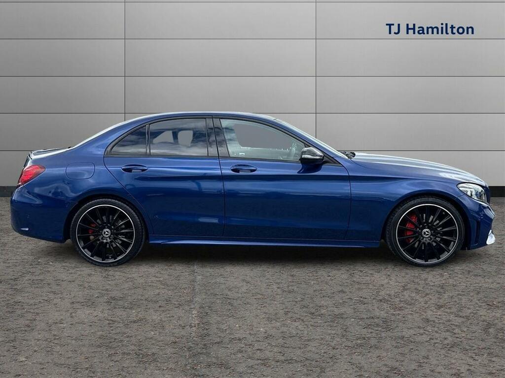 Mercedes-Benz C Class C220d Amg Line Night Edition Premium 9G-tronic WR21LZN Blue #4