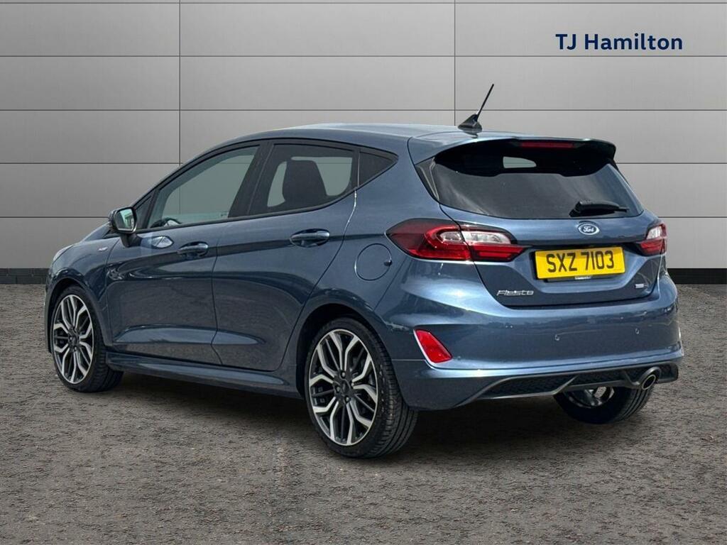 Ford Fiesta 1.0 Ecoboost Hbd Mhev 125 St-line X SXZ7103 Blue #3