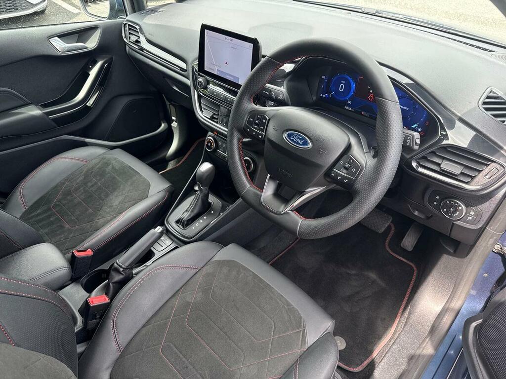 Ford Fiesta 1.0 Ecoboost Hbd Mhev 125 St-line X SXZ7103 Blue #6