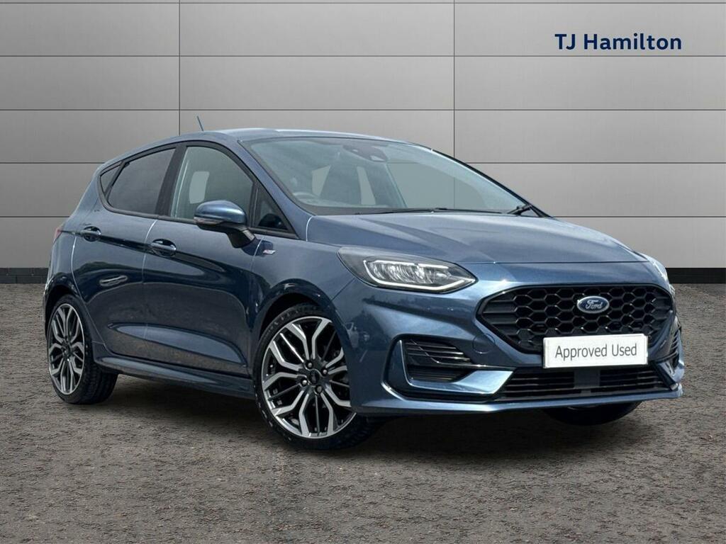 Ford Fiesta 1.0 Ecoboost Hbd Mhev 125 St-line X SXZ7103 Blue