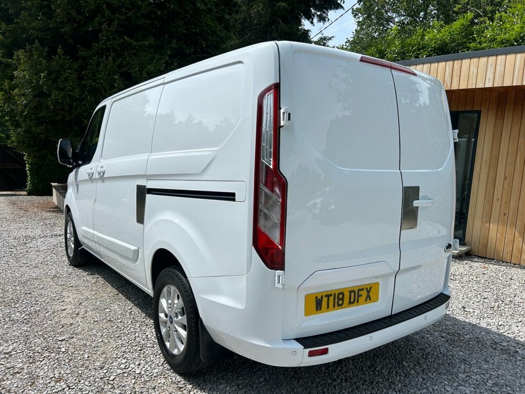 Ford Transit Custom 2L Limited White #4