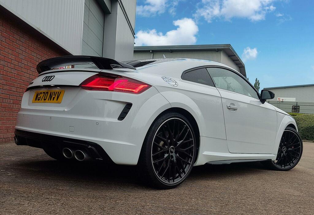 Audi TTS 2.0 Tfsi Black Edition S Tronic Quattro Euro 6 S White