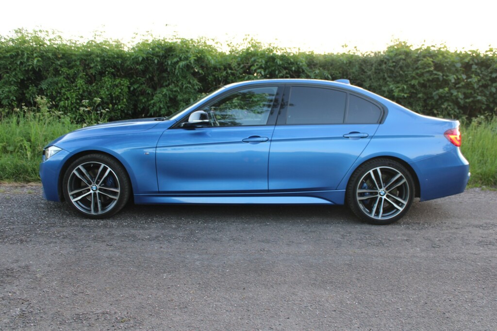 BMW 3 Series Saloon 2.0 320D M Sport Shadow Edition Saloon 201 YK67PWY Blue #3