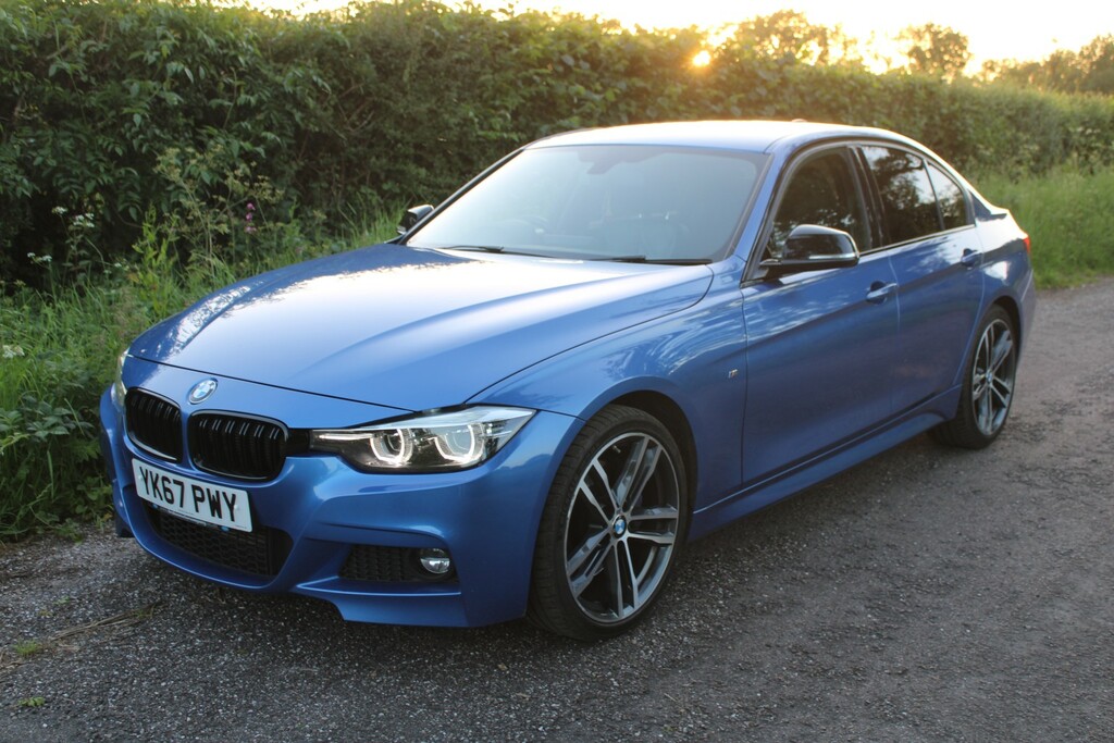 BMW 3 Series Saloon 2.0 320D M Sport Shadow Edition Saloon 201 YK67PWY Blue