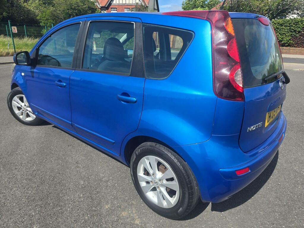 Nissan Note Hatchback 1.4 16V Acenta Euro 4 Blue #5