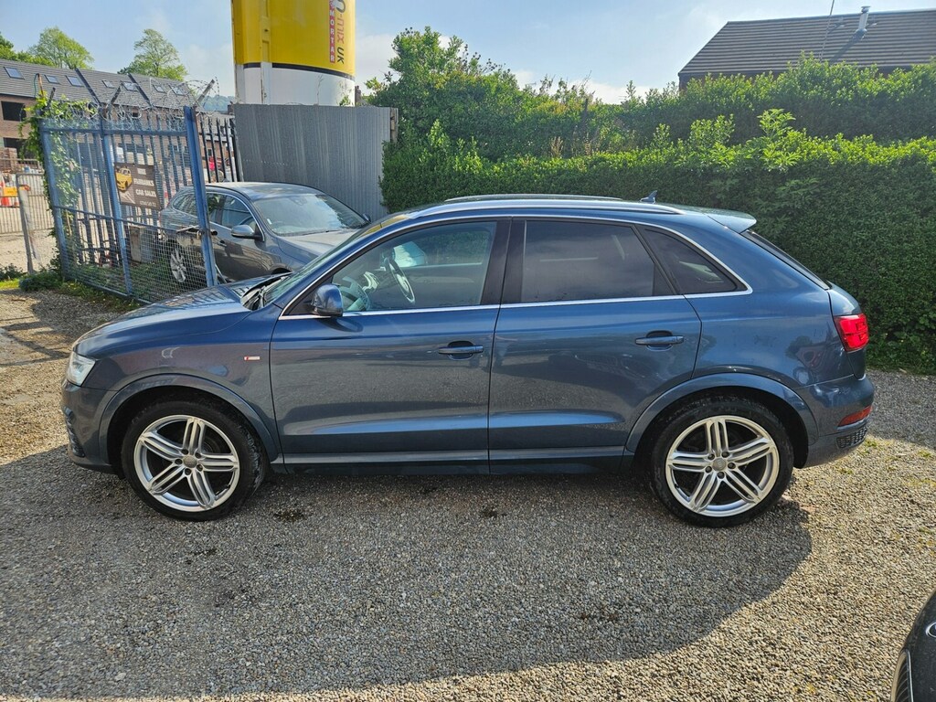 Audi Q3 2.0 Tdi Quattro S Line Plus KW16YAJ Blue #4