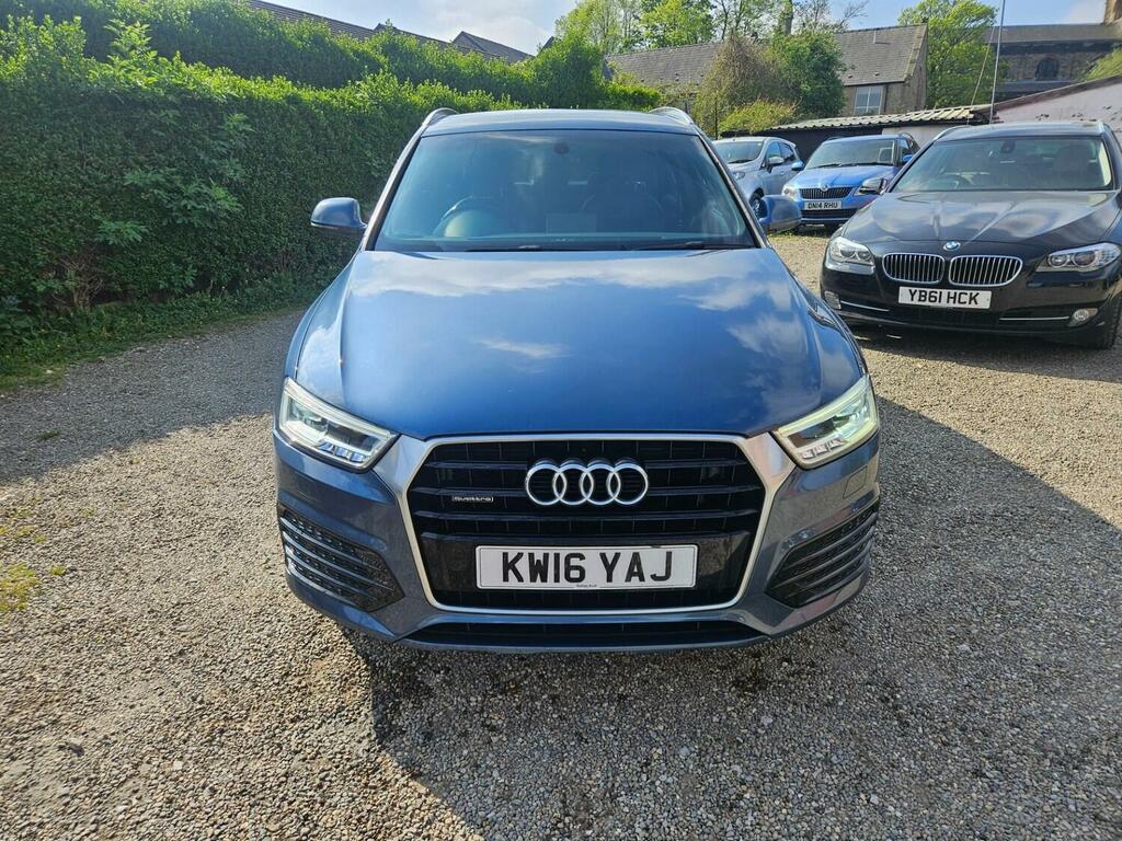 Audi Q3 2.0 Tdi Quattro S Line Plus KW16YAJ Blue #2