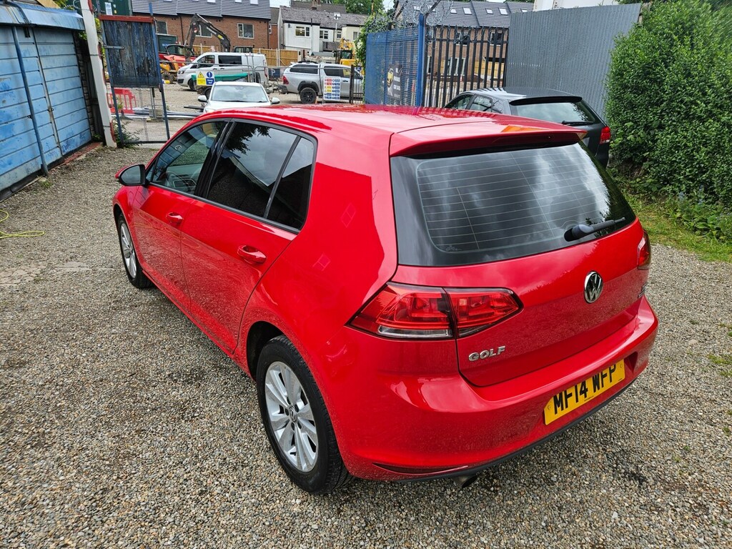 Volkswagen Golf 1.6 Tdi 105 Se MF14WFP Red #5