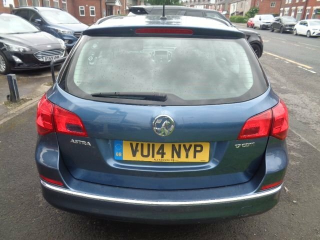 Vauxhall Astra 1.7 Cdti Ecoflex Design Sports Tourer M VU14NYP Blue #5